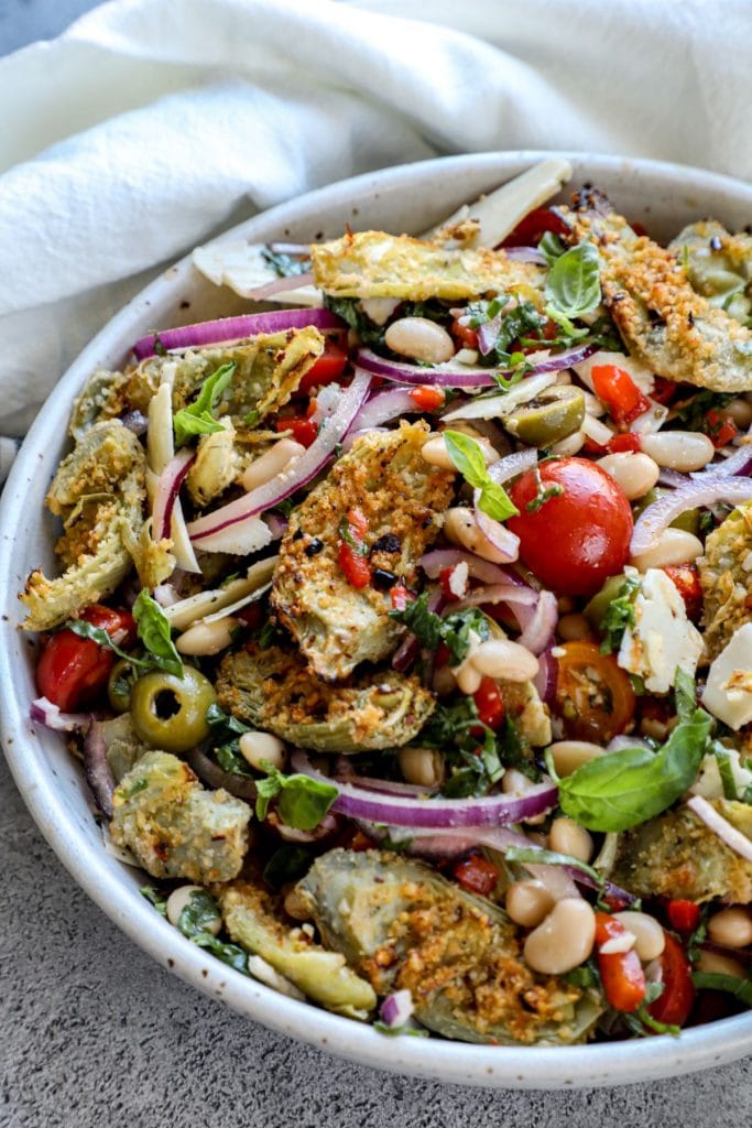 Crispy Artichoke Salad Recipe 