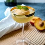 Frozen Peach Bellini