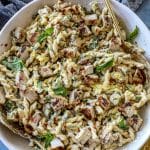 Creamy Lemon Chicken Pasta Salad