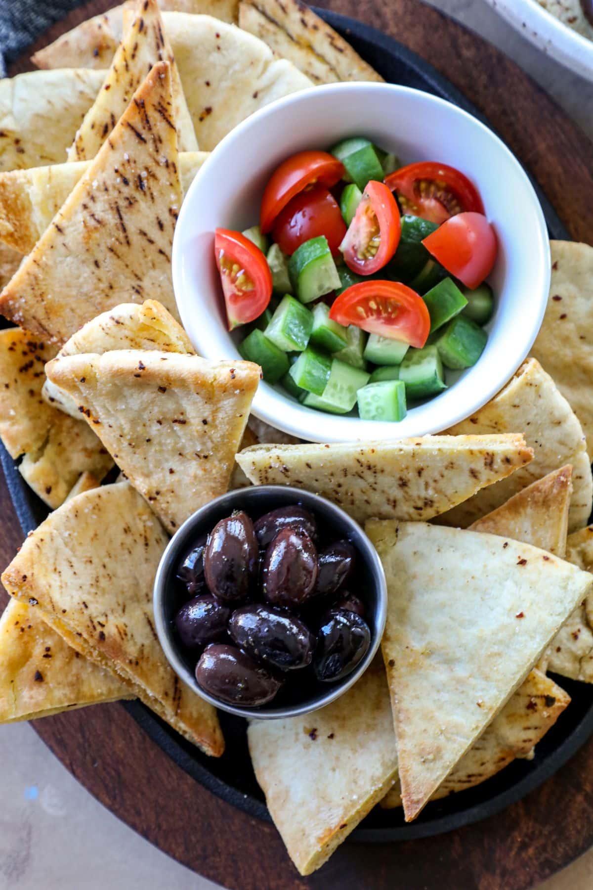 Air Fryer Pita Chips Bonappeteach