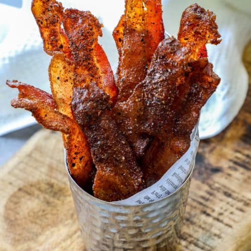 Nibble Me This: Brown Sugar and Honey Bacon Smoked on a Pellet Cooker