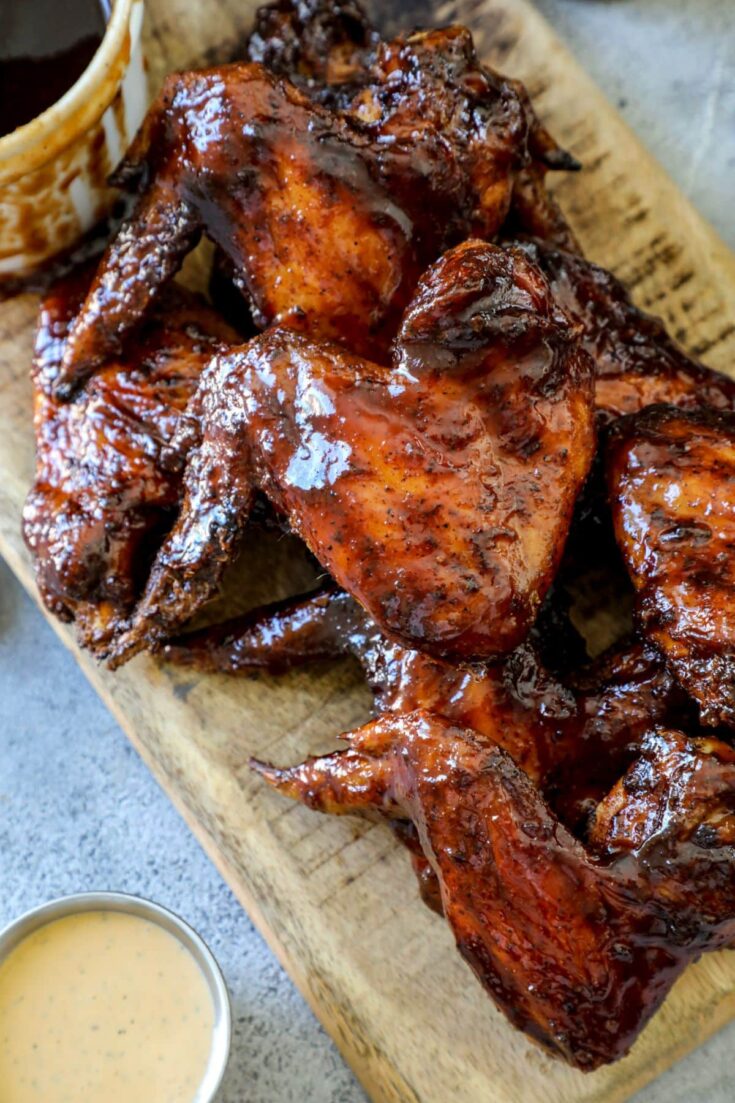 Baked BBQ Chicken Wing Recipe Bonappeteach