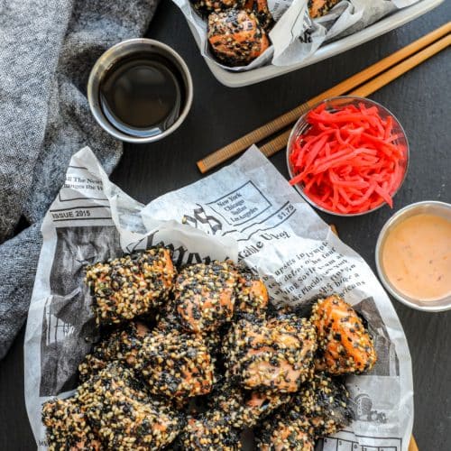 Furikake Salmon Nuggets Recipe