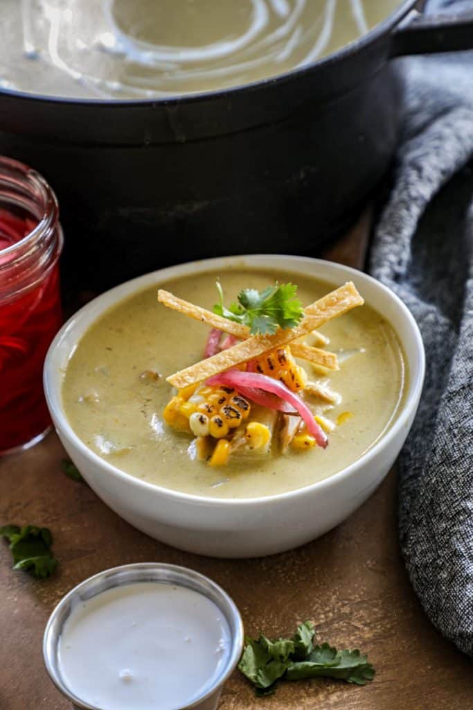 Poblano Chicken Chowder