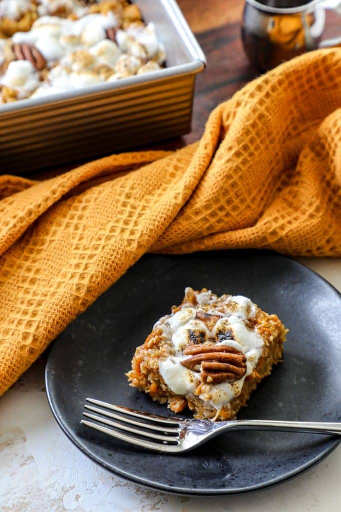 Sweet Potato Baked Oats 