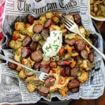 Brats and Tots (Bratwurst Nachos Recipe)