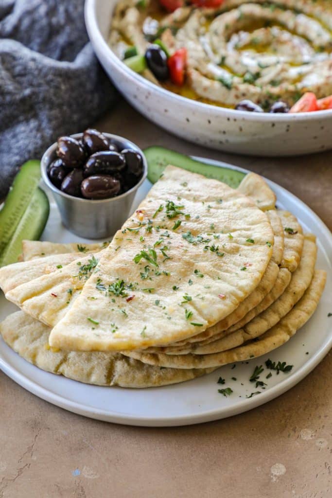 Garlic Pita Bread Recip