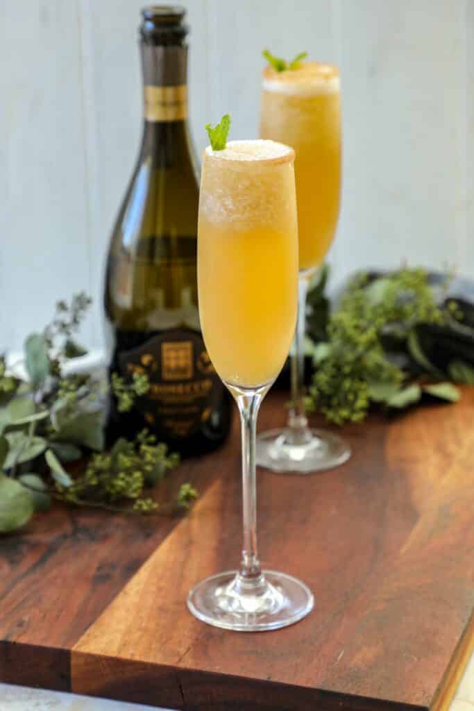 Frozen Apple Cider Mimosa