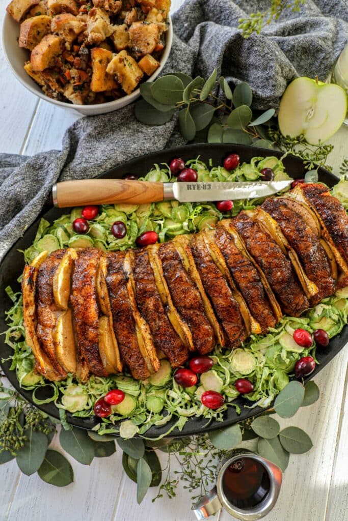 Smoked Stuffed Pork Loin Recipe