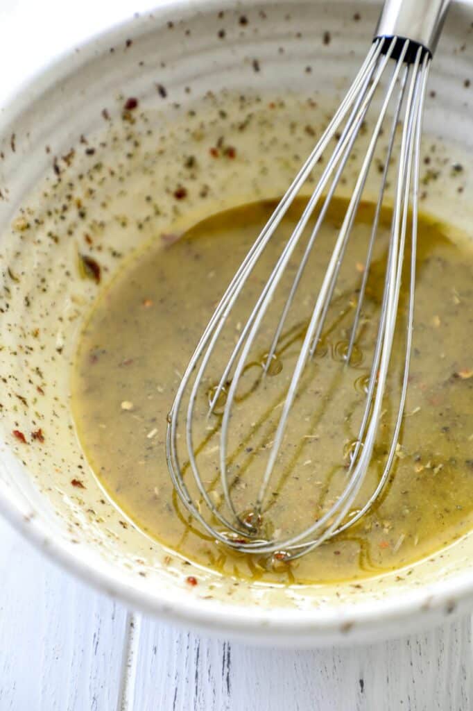 Italian dressing for chopped brussels sprouts salad 