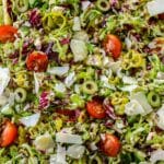 Italian Shredded Brussels Sprout Salad