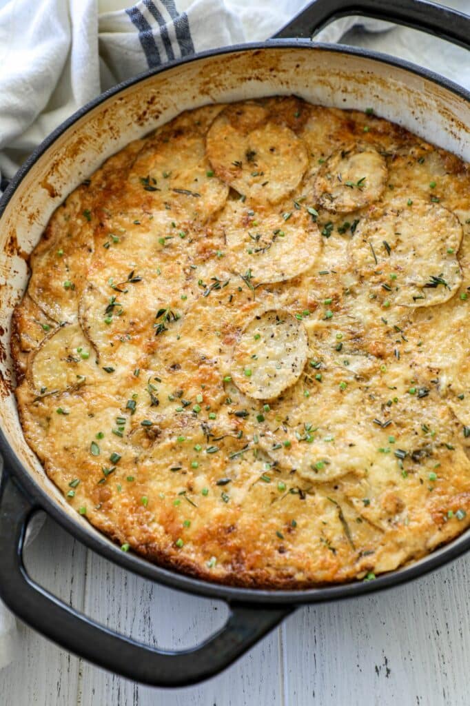 Smoked Scalloped Potatoes