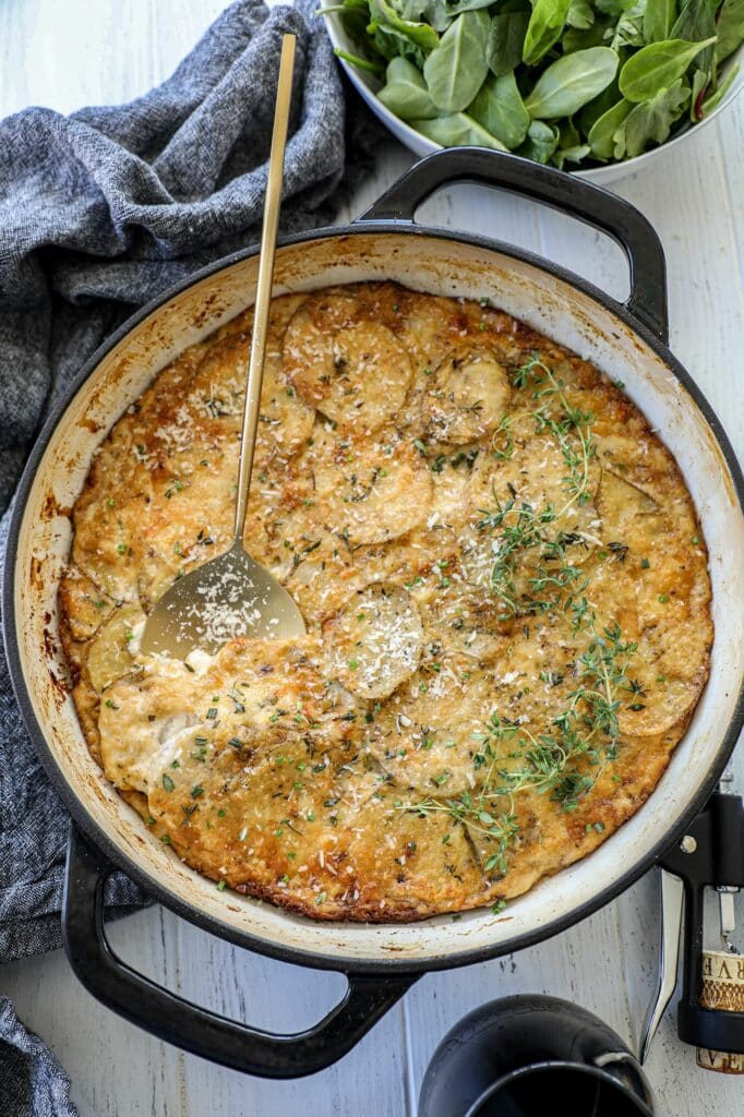 Smoked Scalloped Potatoes