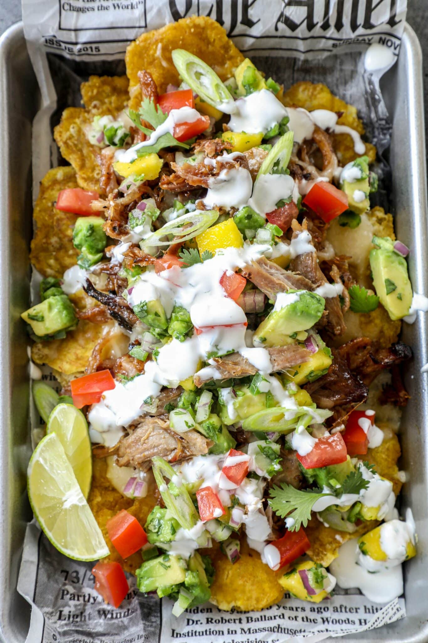 Misty's Butcher Paper Smoked Pork Nachos