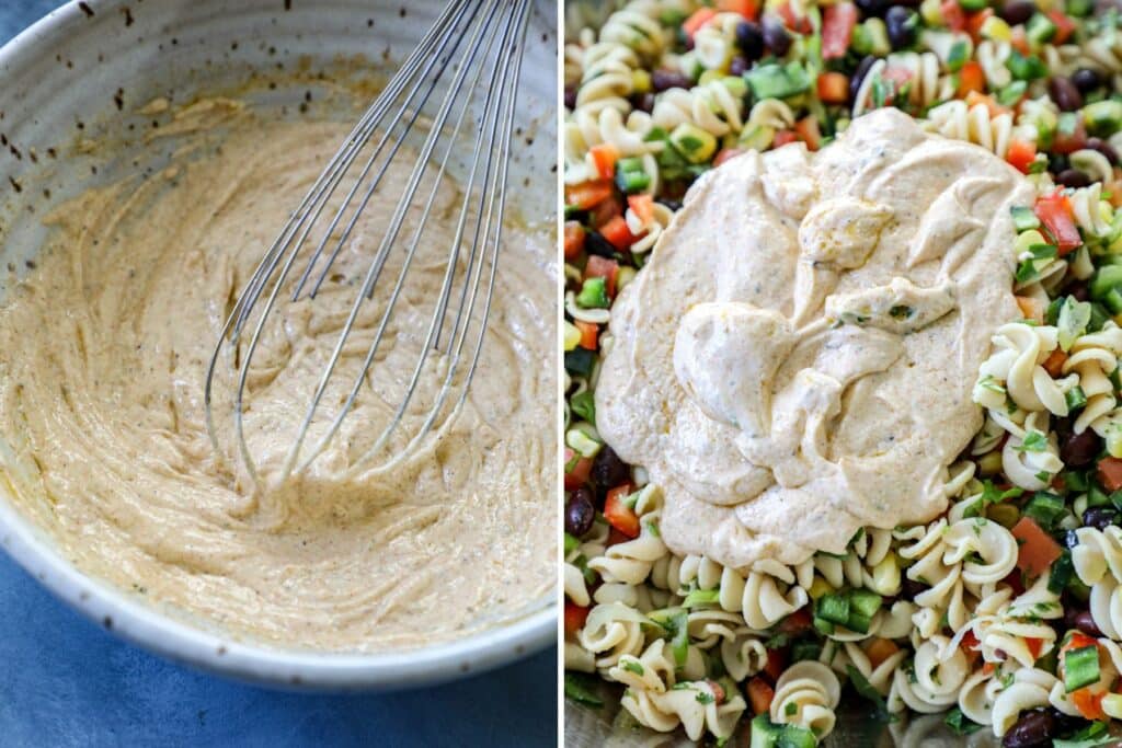 creamy southwestern Greek yogurt dressing