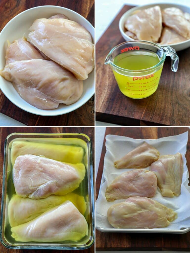 wet brining method for smoked chicken