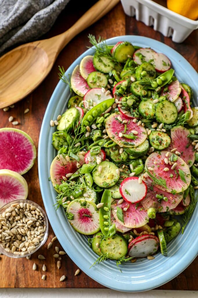 Cucumber Radish Salad Recipe