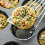 Make Ahead Sausage Egg Cups