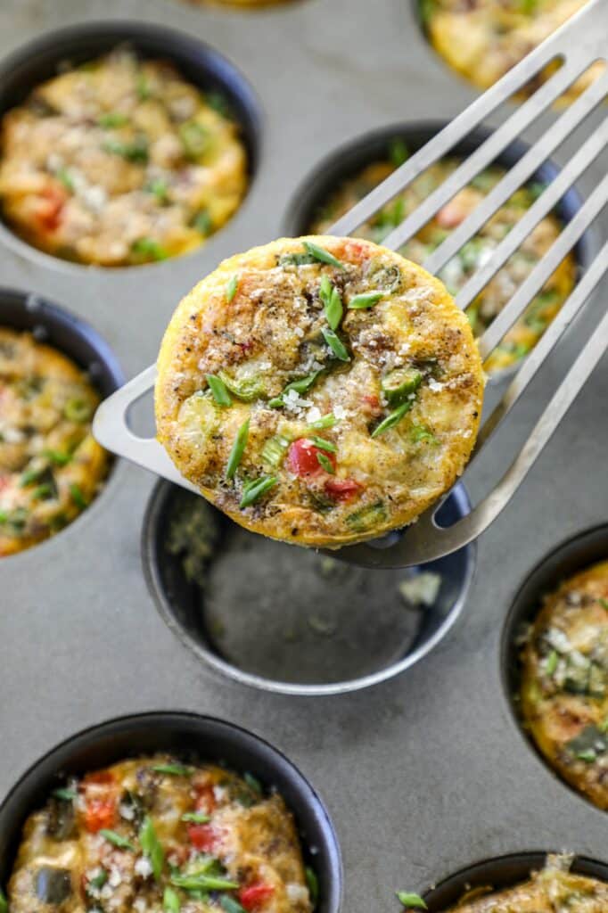 Make Ahead Sausage Egg Cups