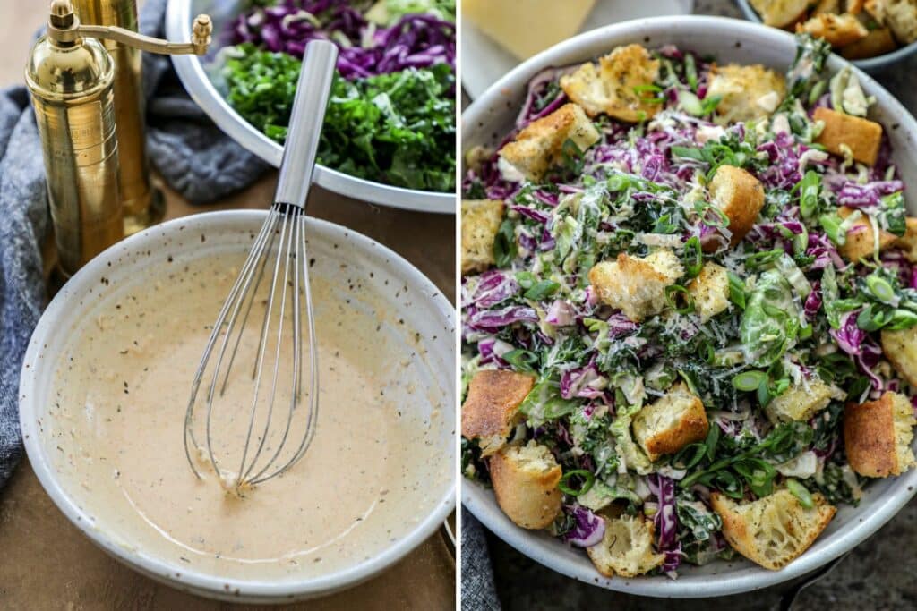 Homemade caesar salad dressing recipe 