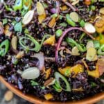 Black Rice And Mango Salad Recipe