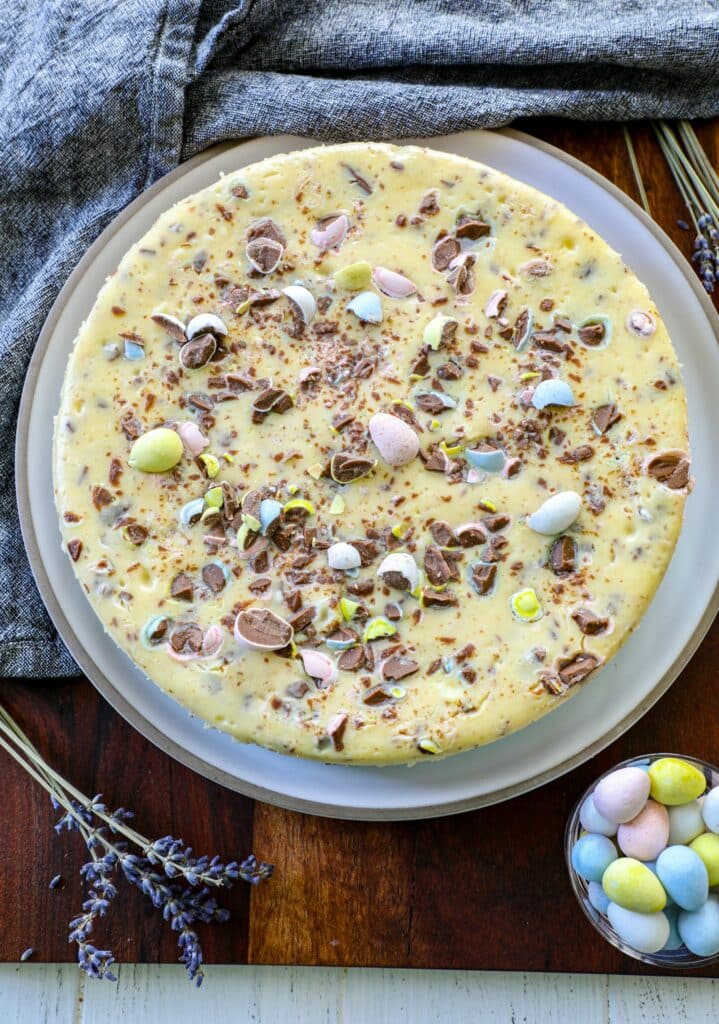 Cadbury Mini Egg Cheesecake