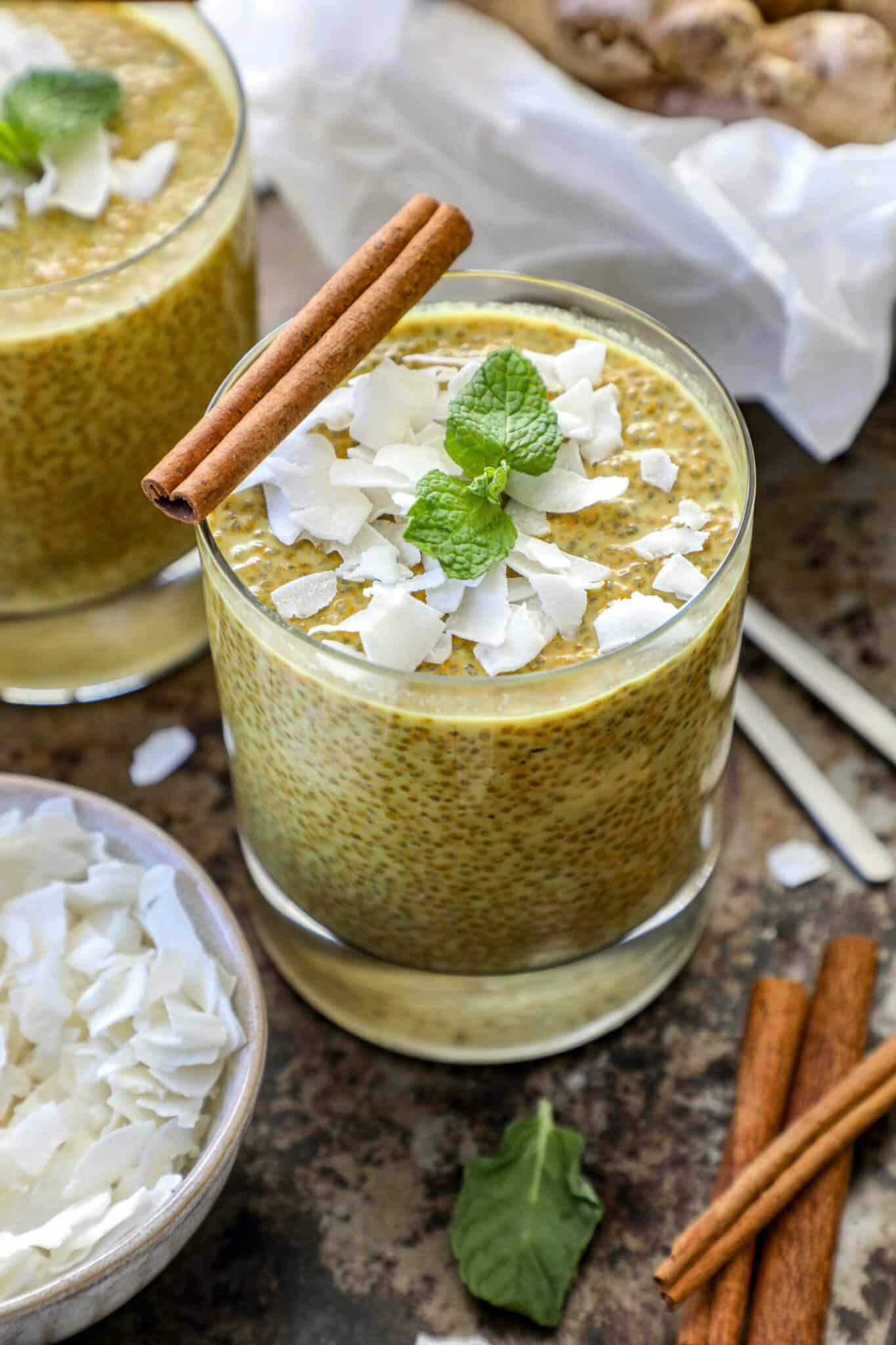 Golden Milk Chia Pudding Recipe - Bonappeteach