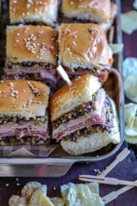 Muffuletta Sliders