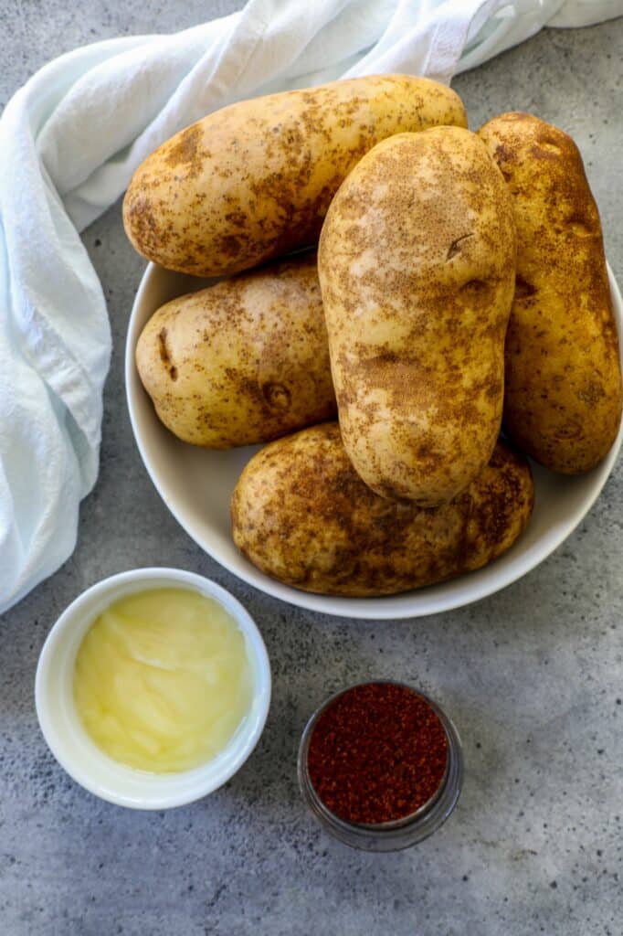 Smoked Potatoes Recipe ingredients 