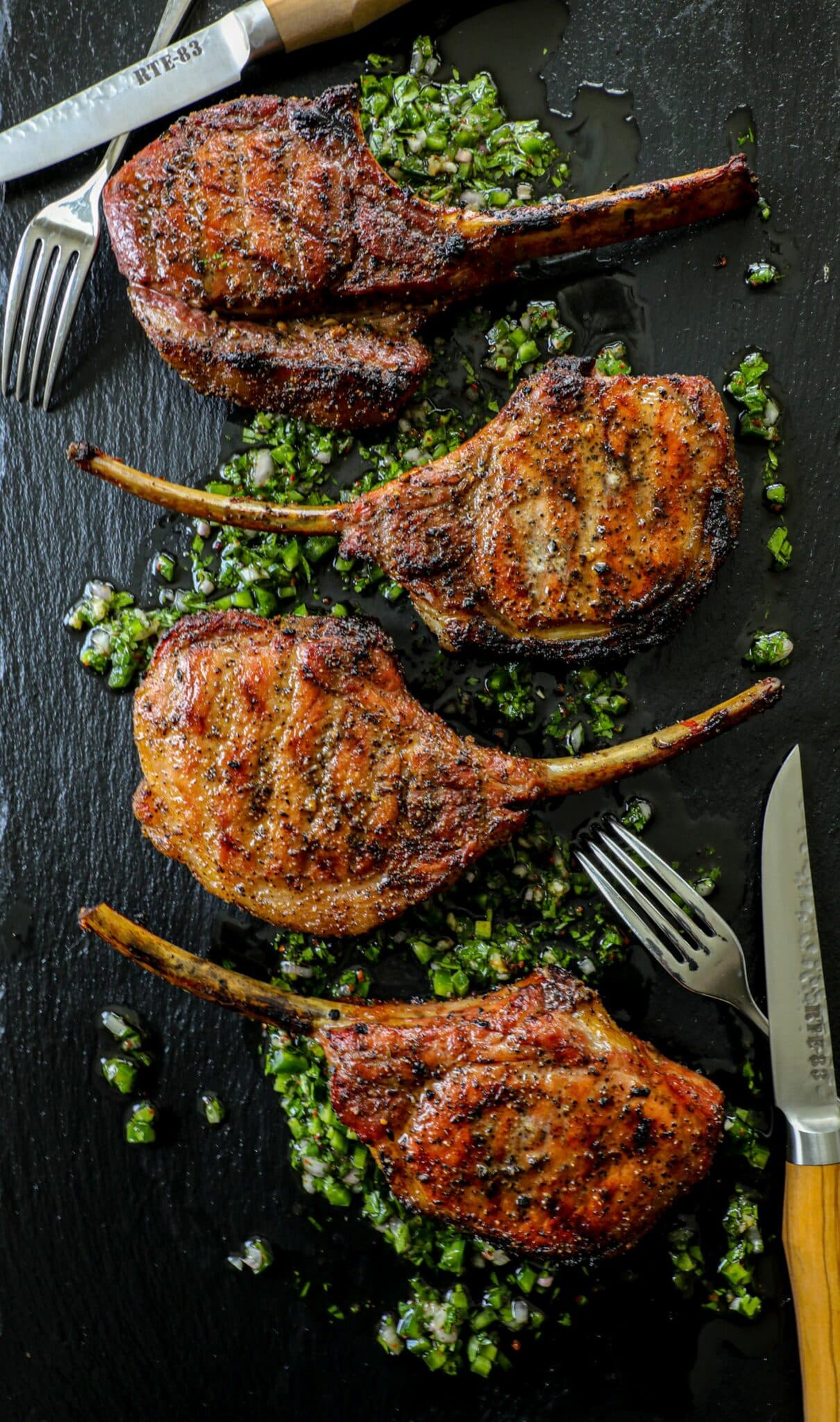 Tomahawk Pork Chop Recipe - Bonappeteach