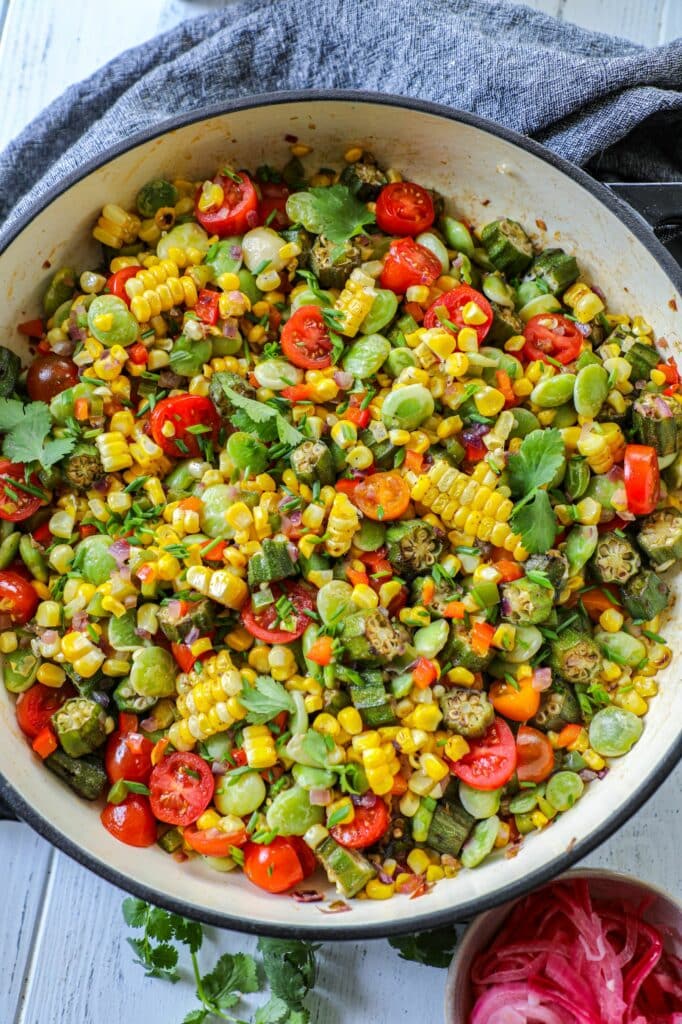 Grilled Succotash Recipe