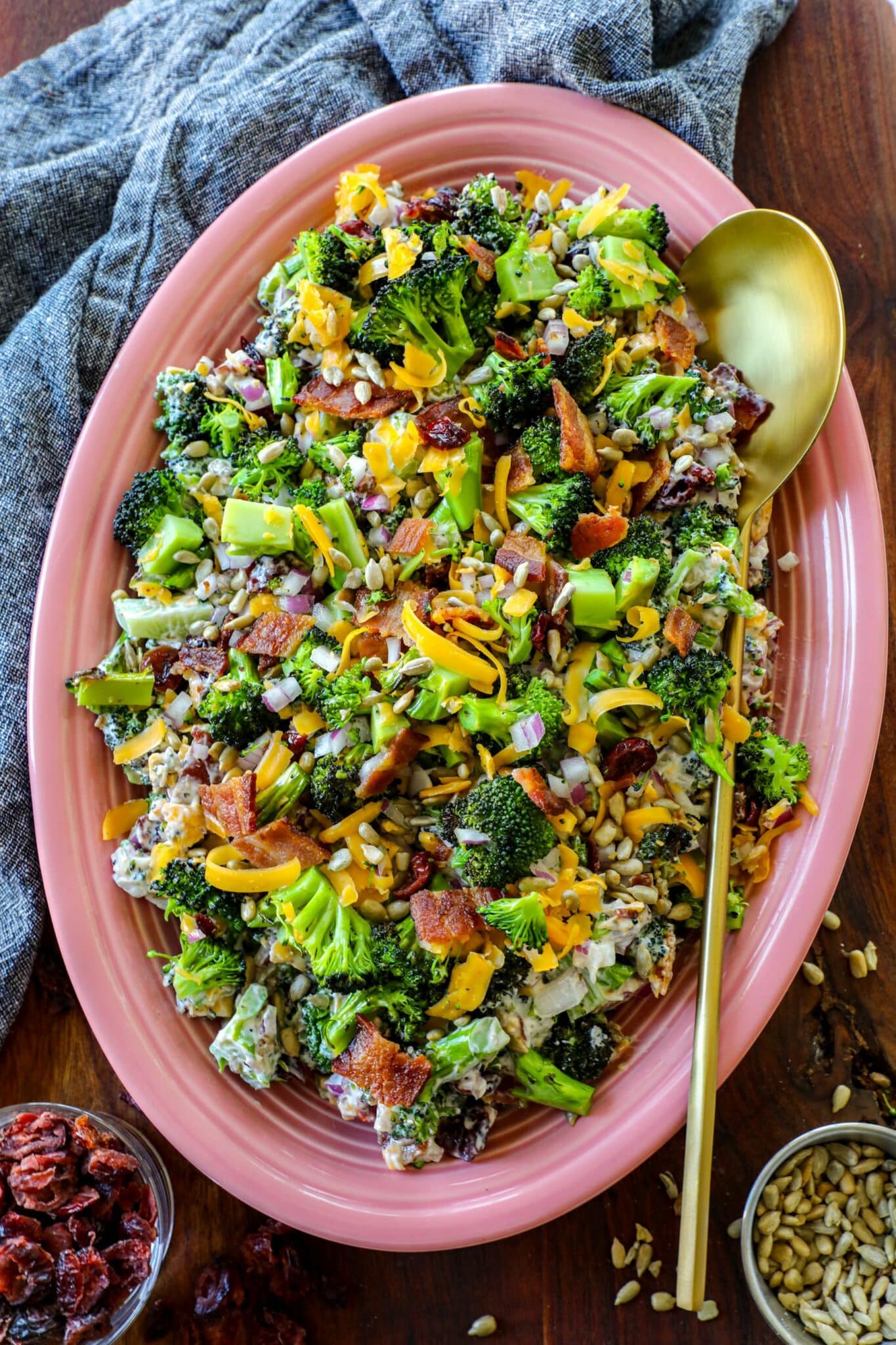 Grilled Broccoli Salad Recipe - Bonappeteach
