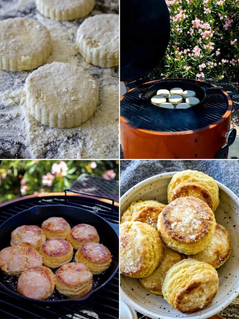 how to smoke buttermilk biscuits on the grill