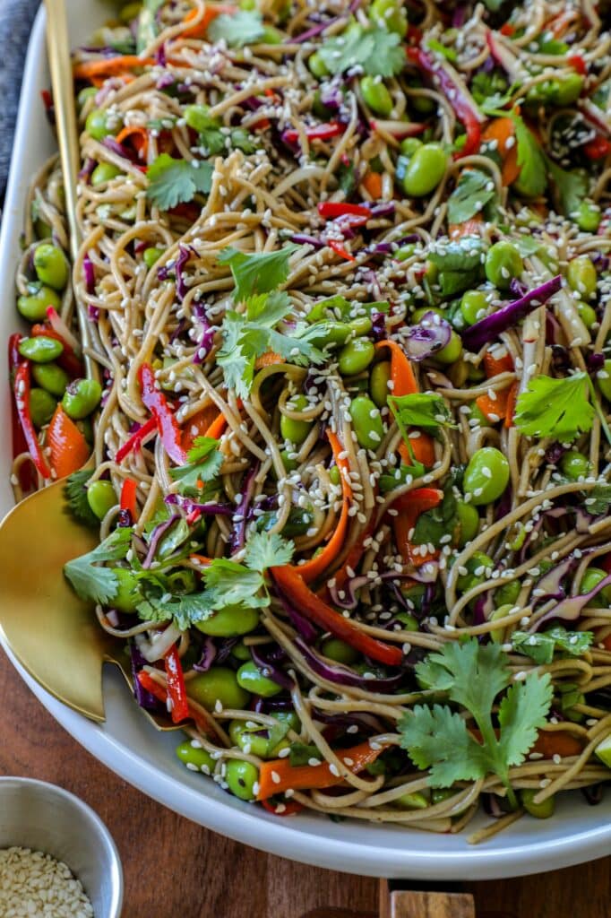 Cold Soba Noodle Salad