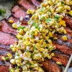 Fire Roasted Hatch Chile Corn Salad