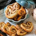 Pumpkin Butter Puff Pastry Palmiers