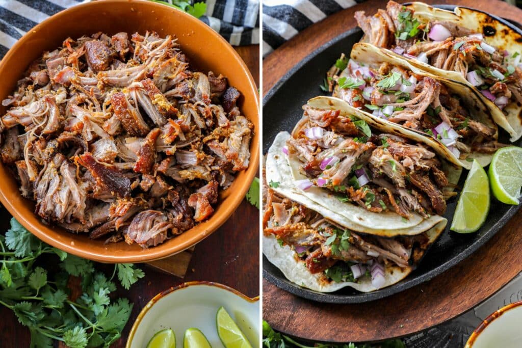 how to serve authentic carnitas