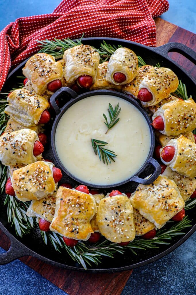 Pigs In A Blanket Wreath