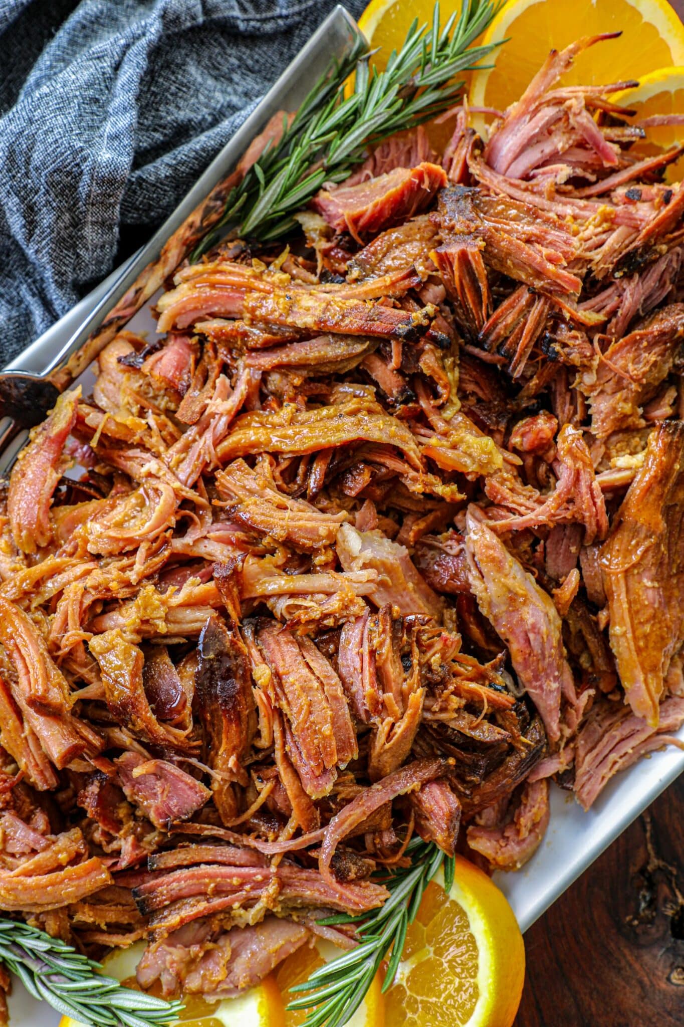 Smoked Pulled Ham Recipe Bonappeteach