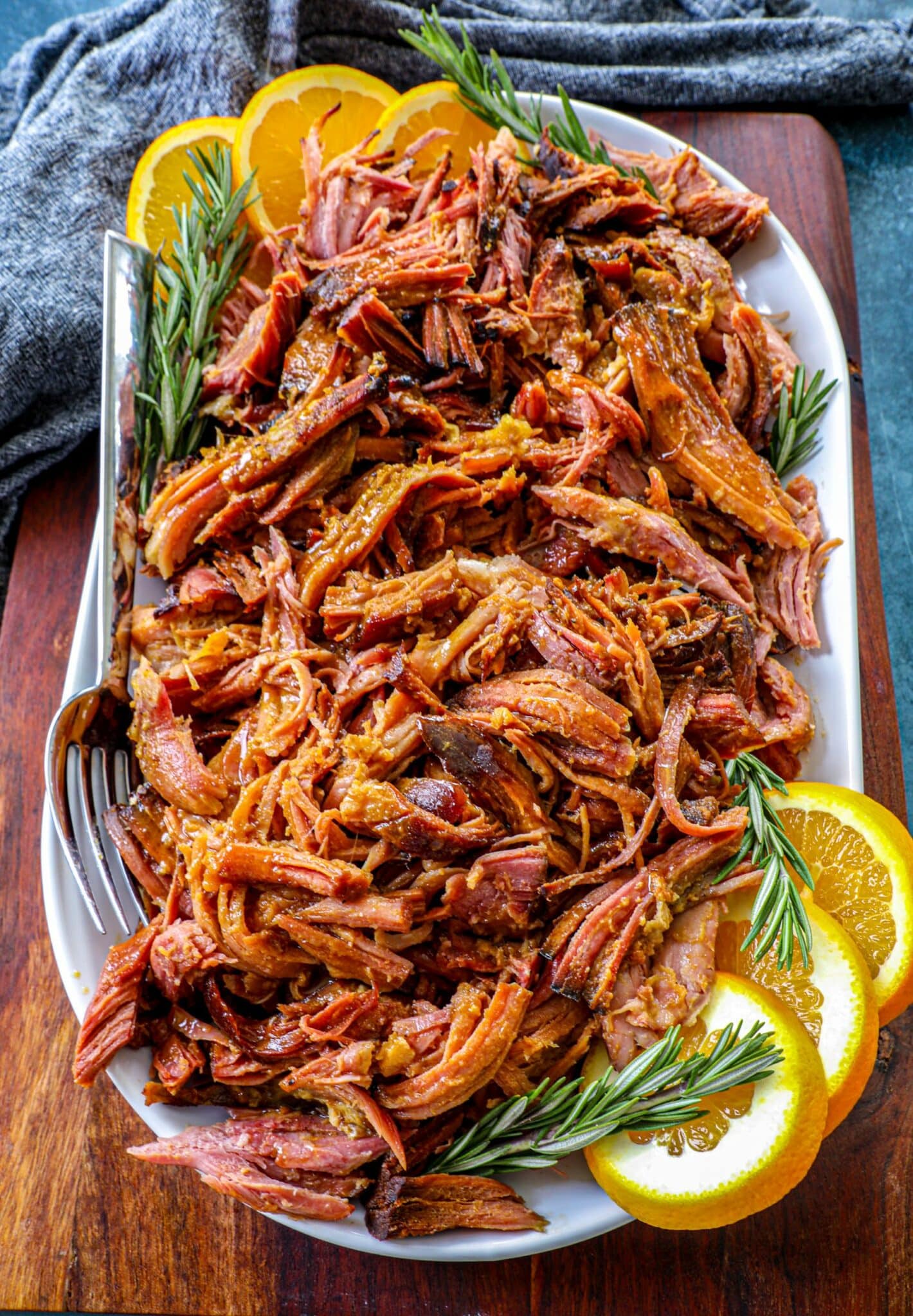 Smoked Pulled Ham Recipe Bonappeteach