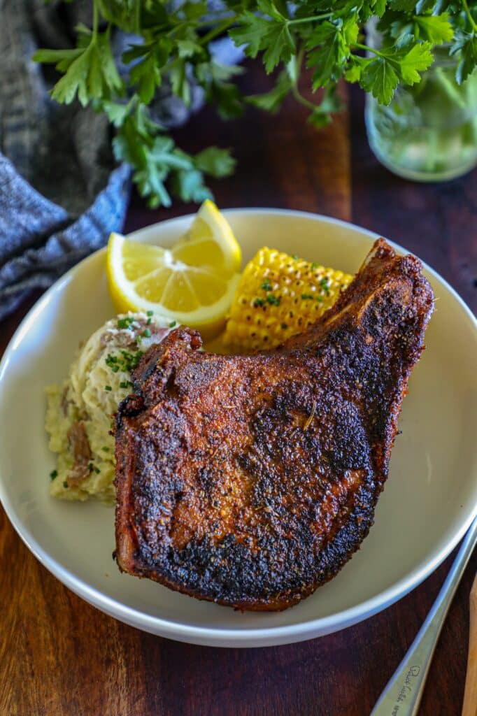 Blackened Pork Chops Recipe