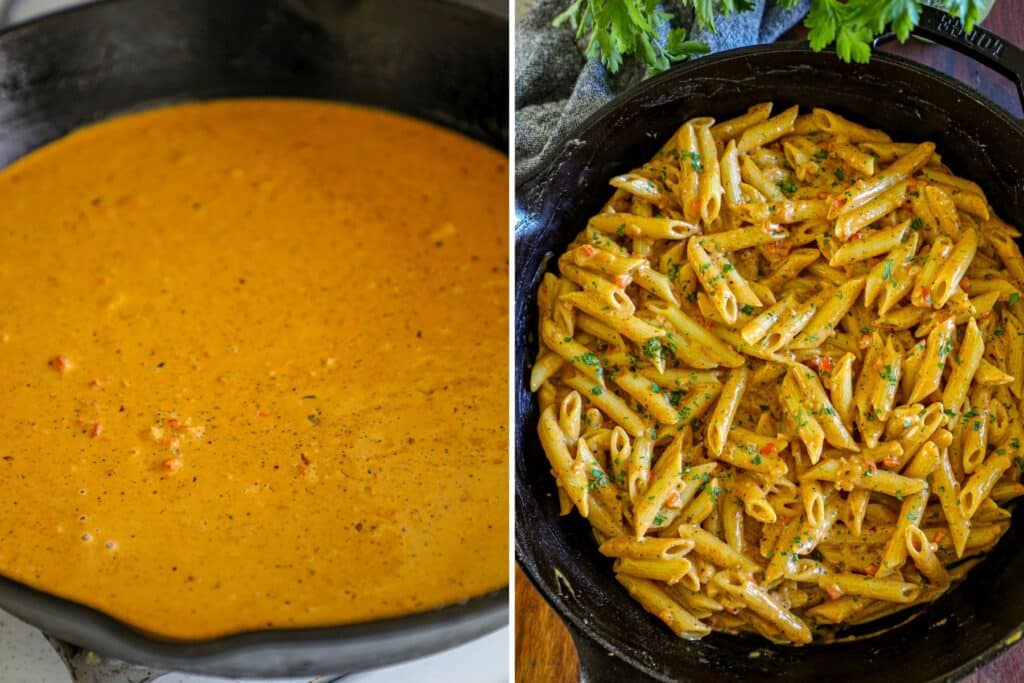 Making blackened chicken with cajun alfredo sauce