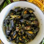 Mussels In White Wine Cream Sauce