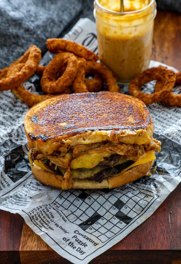 Smashburger Patty Melt (with Sauce) Recipe