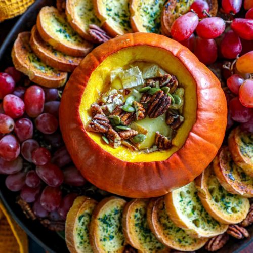 Pumpkin Baked Brie