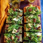 Baked Brie Bread with Autumn Salad