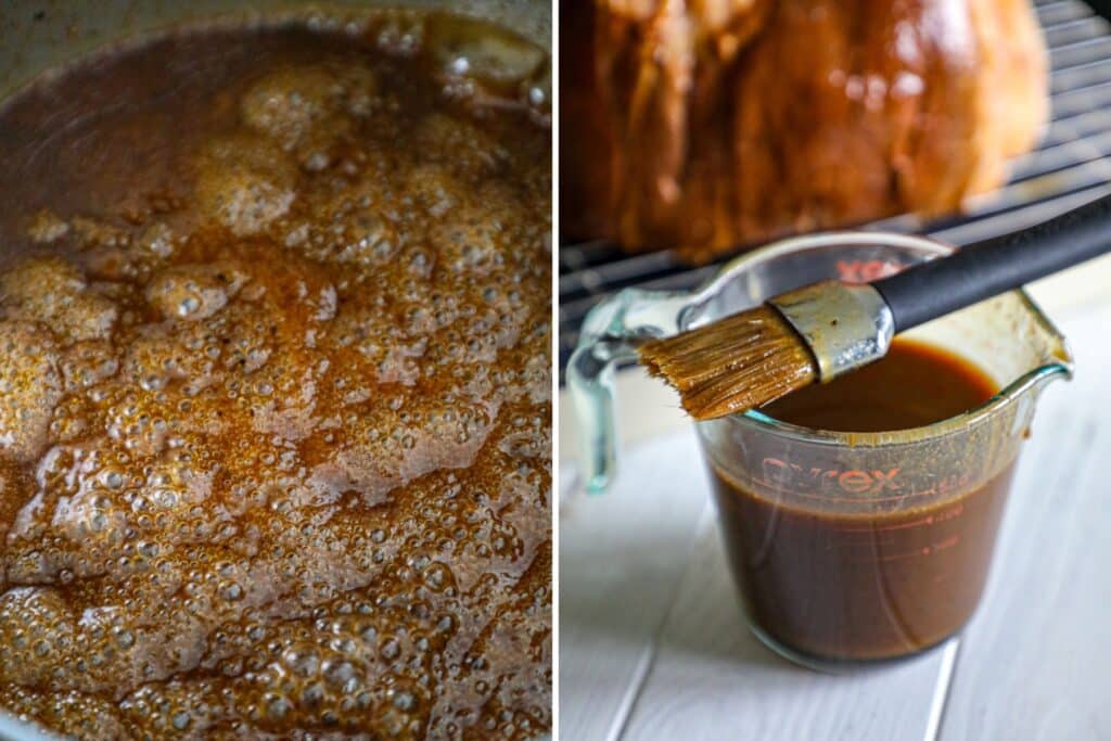 Bourbon Maple glaze recipe