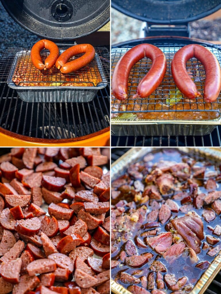 How to make smoked red beans and rice on the smoker