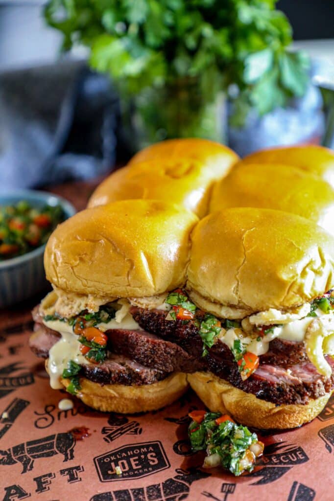 Tri Tip sliders 