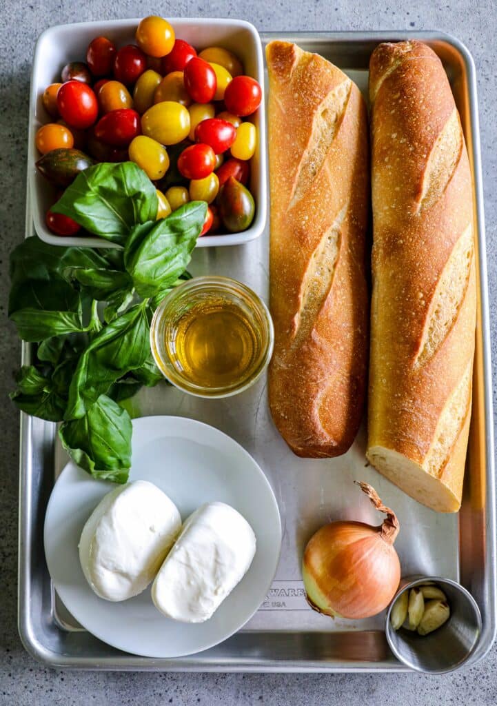 Burrata Bruschetta Recipe ingredients 